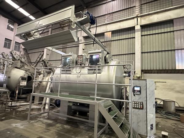 Atmospheric Low Liquor Ration Dyeing Machine Automated With Full Automatic Control System