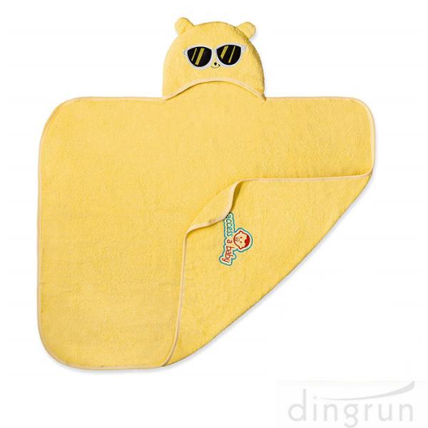 Customized Soft And Absorbent Cotton Baby Hooded Towels For Children Eco Friendly