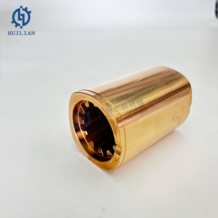 OEM 3115554301 Bronze Splined Chuck Bushing Torque Transmission Sleeve For Mining Drilling Equipment
