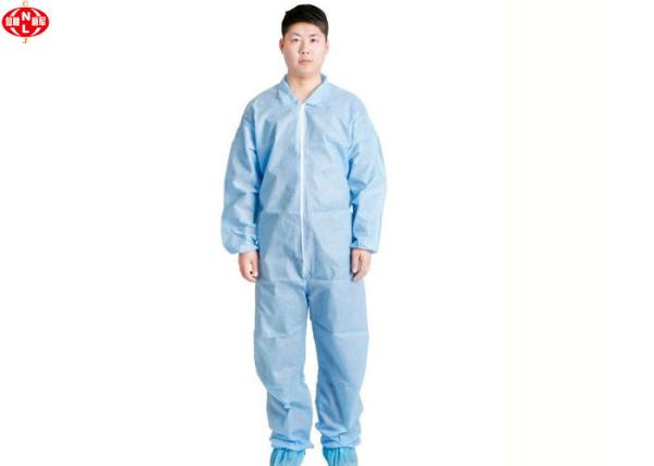 Polypropylene Pp Breathable Disposable Protective Coverall With Hood