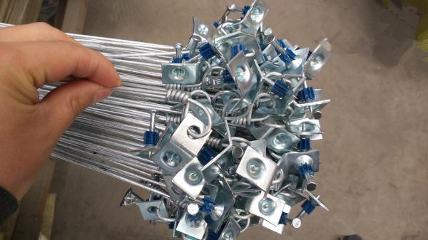 High Qualtiy 12GAX8FT Pre-Tied Ceiling Wire with 1-1/4 clip and pin