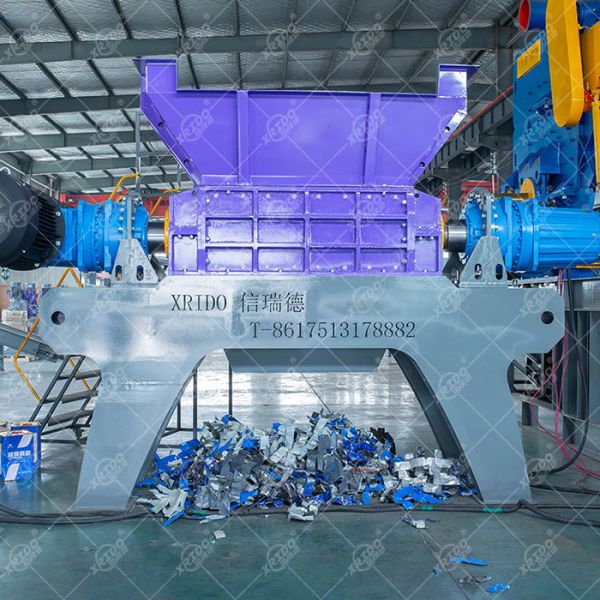 Trituradora automática de residuos Xrido para reciclaje de metal y plástico
