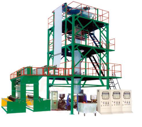 Side Gusset Edge Folding Blown Film Line For Agricultural Film / Geomembrane Film