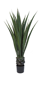 Artificial Green Dieffenbachia Plant 2 Pack - Faux Indoor Plant Spray - EverGreen Greenery For Home Or Office Decor