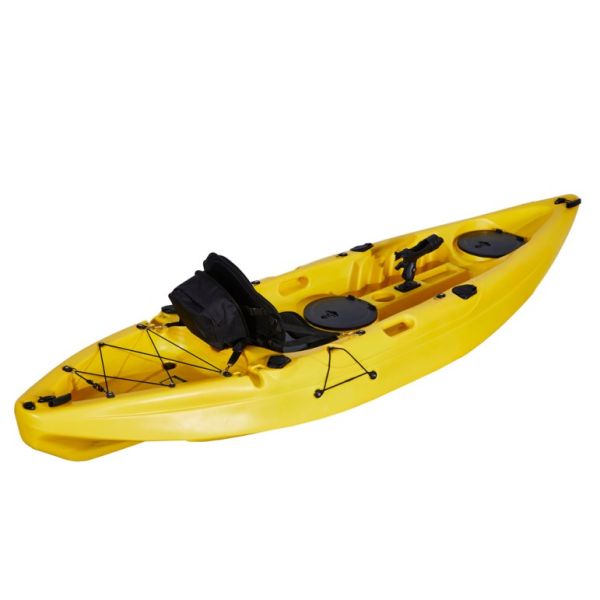 Wholesale Kayak Single Seat Kayak One Person 9FT Fishing Sit On Top Canoe LLDPE Plastic Kayak For Sale