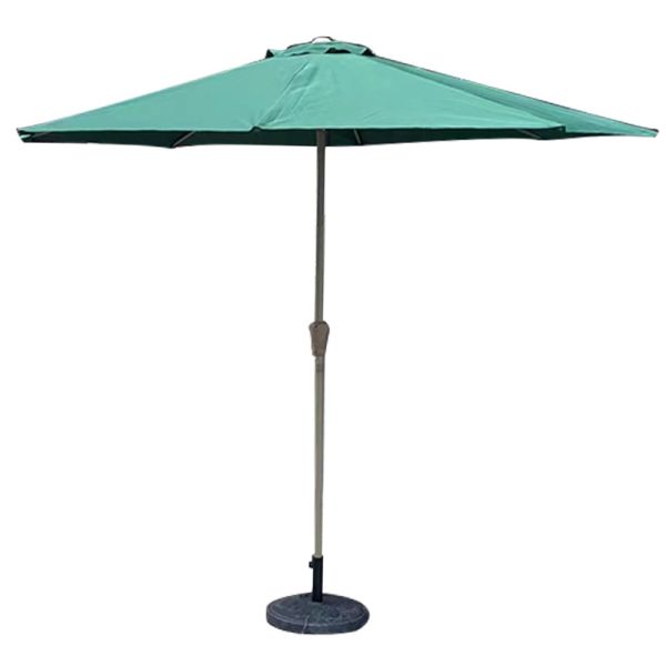 Supermarket Umbrella Radii 1.5M Outdoor Furniture Contemporary Round Parasols Garden 2.7m