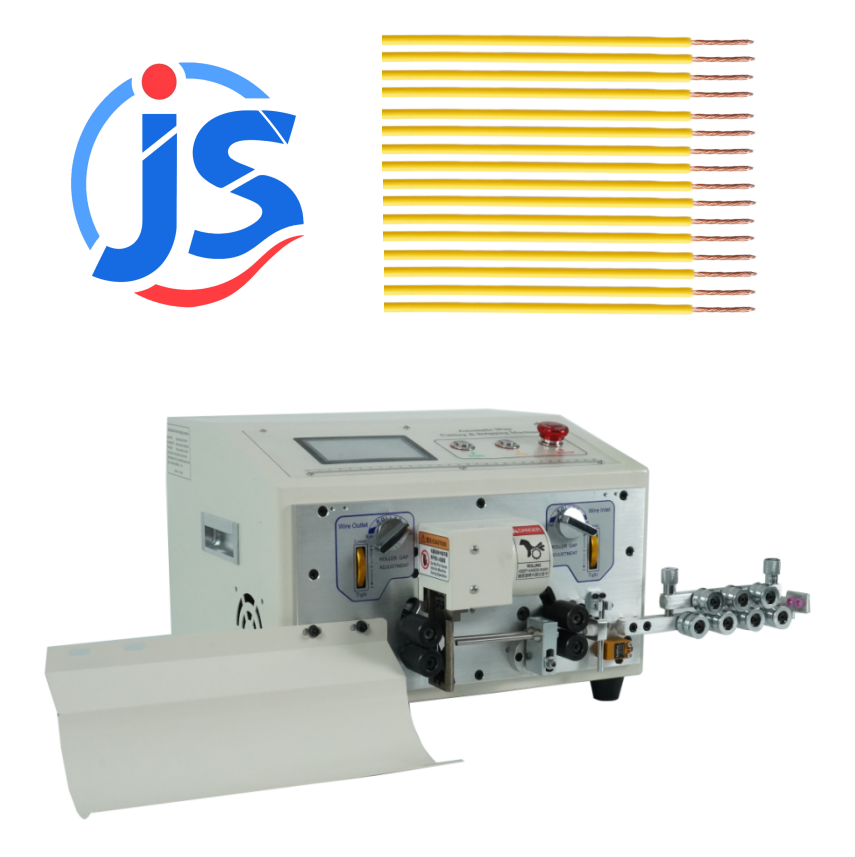 High Speed 5000-10000PCS/H Automatic Cable Stripping Machine with 4.3 Inch Touch Screen and Hard Tungsten Steel Blade