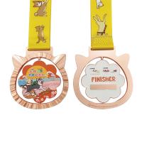 La finition de la médaille rotative de charité pour animaux de compagnie