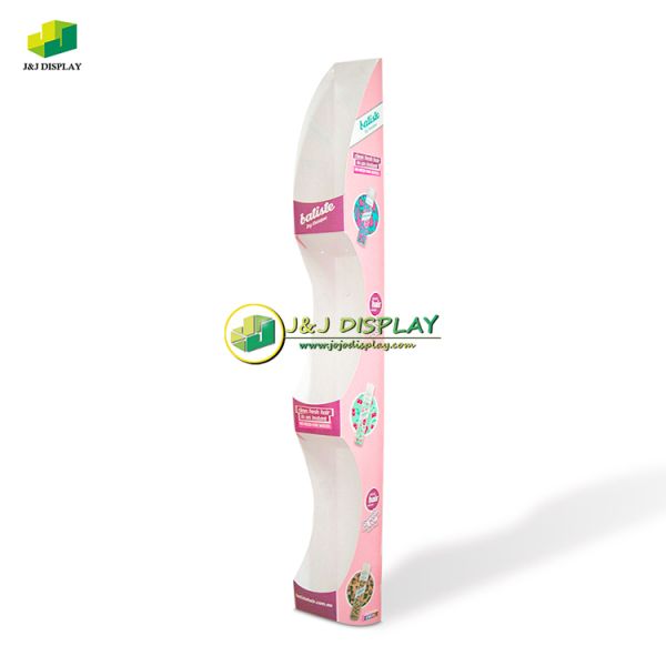 Plastic Retail Hanging Display Racks Printed Foldable for Hair Spray Cosmetic