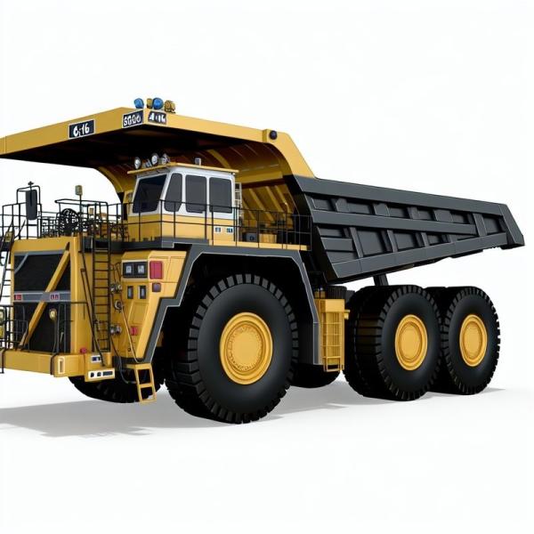 40トンの負荷付き関節式重型鉱山トラック 6X6駆動型