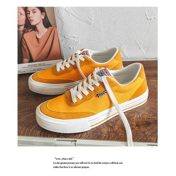 2024 Spring New Couple Breathable Canvas Shoes Men'S Shoes All-Match White Shoes Trendy Casual Shoes Men'S Shoes