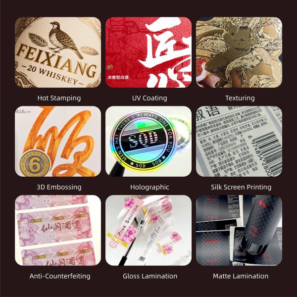 Customized OEM 5ml 10ml High Quality Waterproof Small Vial Sticker Packaging Label for Laboratory Use