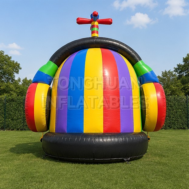 Heavy Duty DJ Inflatable Jumper Designed for Commercial Events Children's Entertainment Theme Parks and Indoor Play Centers