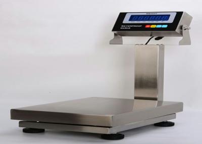 300kg de aço inoxidável escovados Waterproof escalas do banco 40x50cm