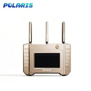 Touch Screen Handheld Drone Detector 2km Range With Frequency Spectrum