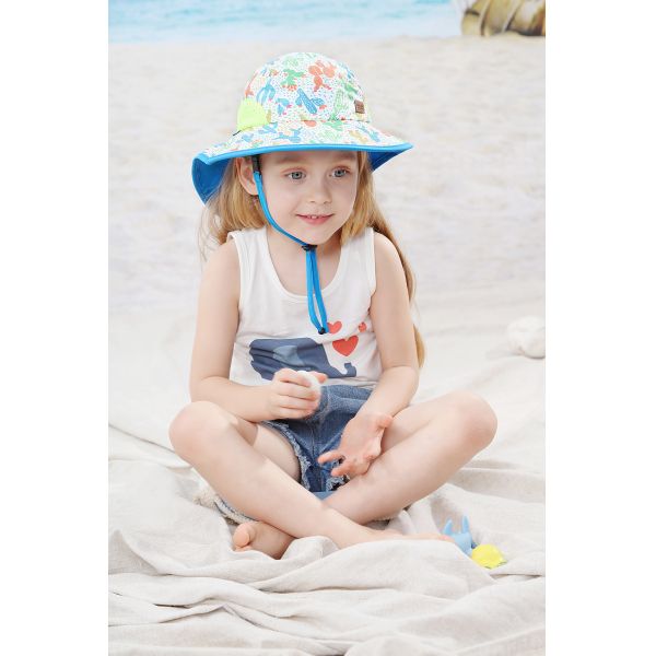 45cm Childrens Bucket Hats Toddler Baby Beach Sun Cap