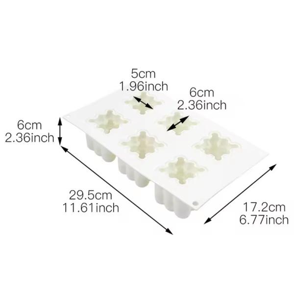 3D Bubble Mould Candle Molds Rubiks Silicone Ice Cube Mold Cake Mold