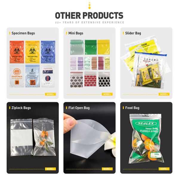 Heavy Duty Plastic Reclosable Zipper Bags zipock bag, zipper bag, reclosed bag, packaging bag COMPOSTABLE BIODEGRADABLE