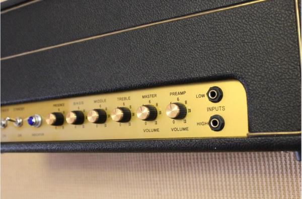Marshall Style JCM800 Hand Wired All Tube Guitar Amplifier Head with Ruby Tubes 50W