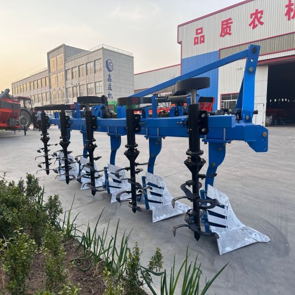 Heavy-Duty 2-in-1 Tractor Rotary Plow and Tiller Integrated Machine with Dual-Action Efficiency and PTO Drive