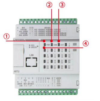 Acrel ARTU100-K16/CE удаленные терминальные устройства RJ45 Ethernet интерфейс высокопроизводительные интеллектуальные компоненты распределения