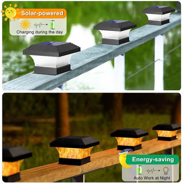 A coluna posta solar exterior do diodo emissor de luz ilumina a iluminação principal da coluna solar de múltiplos propósitos de 2700K 2200mAH