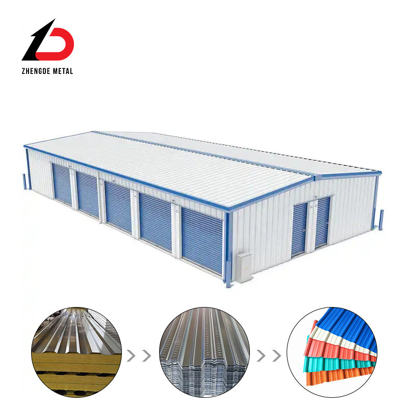 Customized DIN Prebuilt Metal Buildings with Bolt Connection