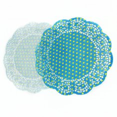 Personalized party Blue Cake Cup Decorative Cupcake Wrappers for weddings