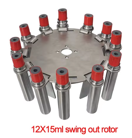Cenlee 4200rpm Low Speed Centrifuge with Swing-out Rotor 12x20ml Capacity and 2200xg Force for Lab Use