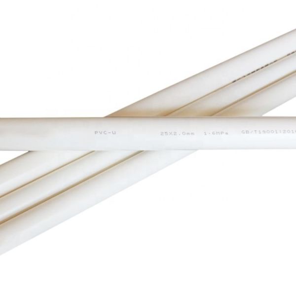 ASTM/DIN/ASNZ/JIS Standard 1/2-12 White Color PVC Pipe for Central Vacuum Cleaners