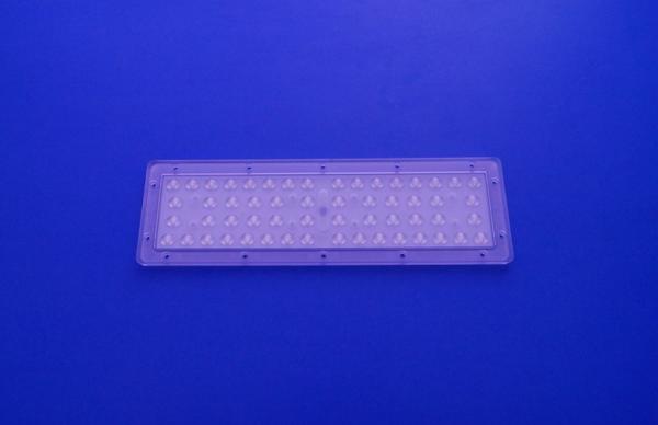 Transmitância alto do módulo da lente do diodo emissor de luz do plástico ótico 3030 para a luz exterior interna