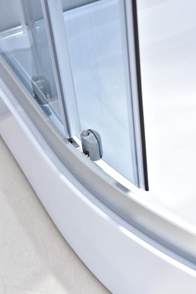 cerco de vidro 900×900×1950mm do chuveiro de canto de 4mm