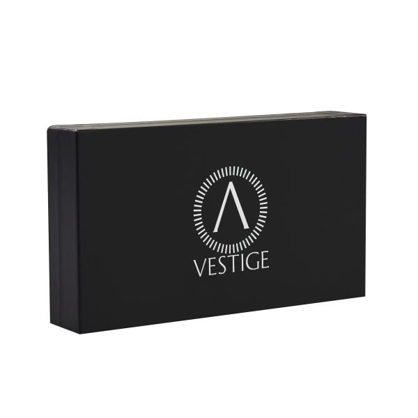 Sleek Design Black Watch Box Gift Packaging Gift Drawer Box With Custom Logo
