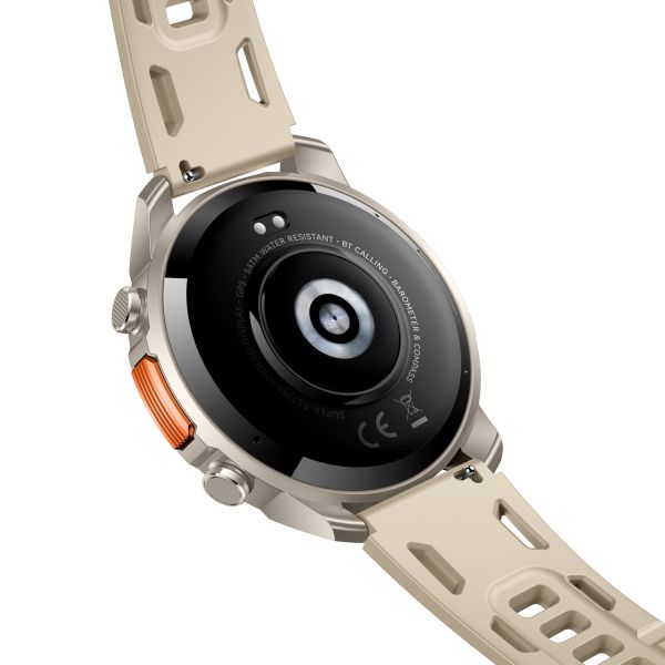KW300 GPS Sport Smartwatch with AMOLED Display 5ATM Waterproof