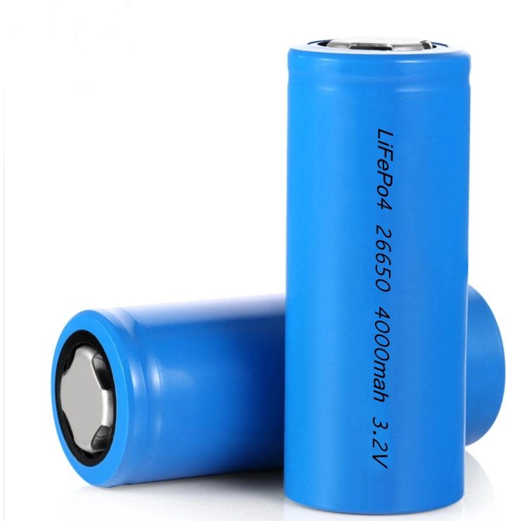 3.2V 26650 Battery 4000mah Deep Cycle Lithium Iron Phosphate Battery