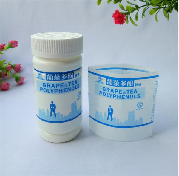 Waterproof Shrink Film Labels , Custom Shrink Wrap Labels Every Size Available