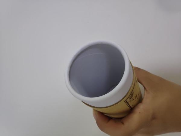 Luxury custom printed logo paper tube cosmetic packaging box for essential oil