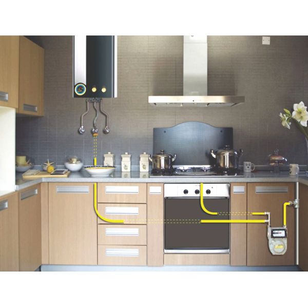 Сильная безопасность высокое давление PE газовой трубы Для природного газа 1216 Газ Pex Алюминиевой трубы