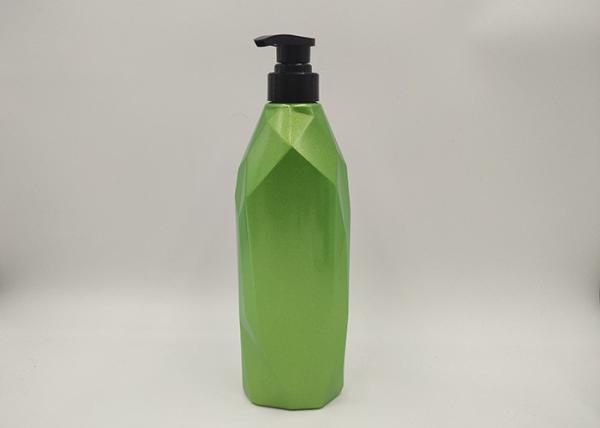 Empty Luxury Cosmetic Bottles , PET Cosmetic Bottle Prism Unique Shape