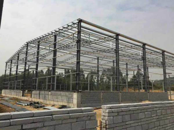 Architecture Standard Prefabricated Steel Structure Frame Workshop