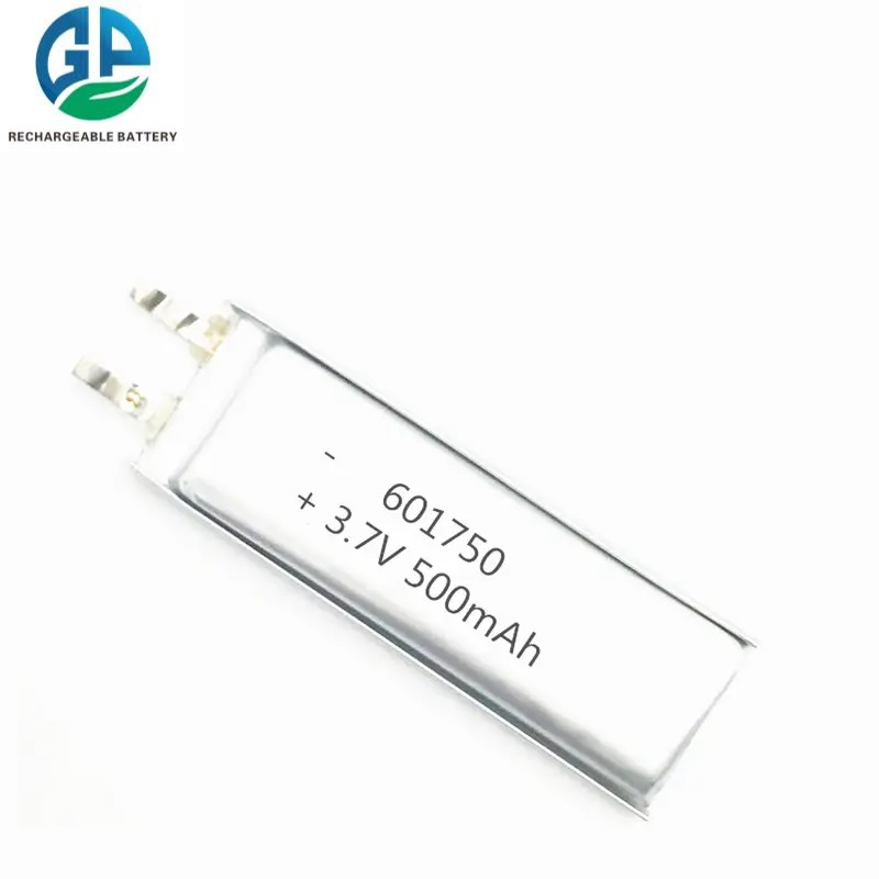 Kc 500mah 3.7v 601750 Литий полимерный аккумулятор для динамиков игрушки