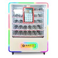Kiosque de distributeur automatique de convoyeur de maïs éclaté de presse-fruits de glace