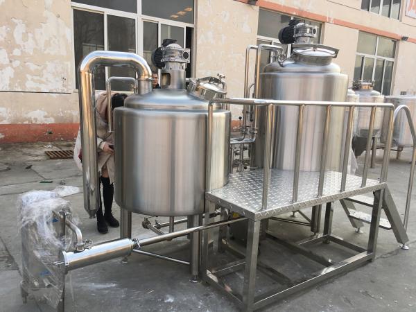 Sistema da erva-benta da cerveja do equipamento da cervejaria da fermentação de casa com aquecimento elétrico