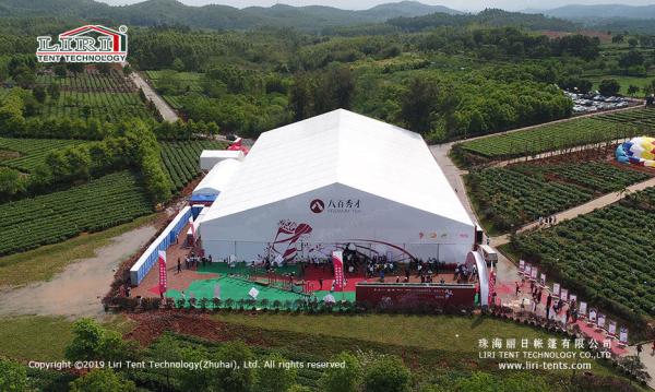 Aluminum And PVC Event Tent With Table And Chair / Party Marquee Tent
