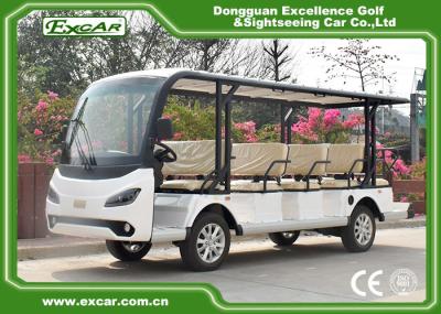 Carro Sightseeing bonde branco para a pessoa 14 4500 * 1500 * 200 milímetros
