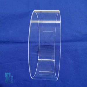 High-temperature Resistant 1100℃ Quartz Flange Tube with 99.99% SiO2 Purity and Corrosion Resistance