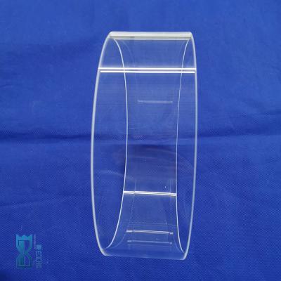High Temperature And Corrosion Resistant Transparent Polished Quartz Rings Can Be Customized