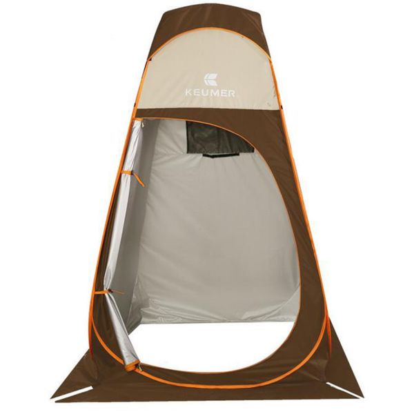 Mobile Toilet Outdoor Camping Tent , Lightweight One Man Pop Up Tent