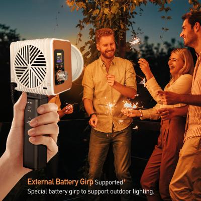 Yidoblo protable ourdoor light 150w camera fill light 2700k to 7500k camera fill light with cooling fan