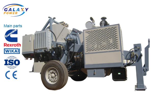 3.5T Transmission Line Equipment Cable Pulling Oil Cooling System Total 2200kg